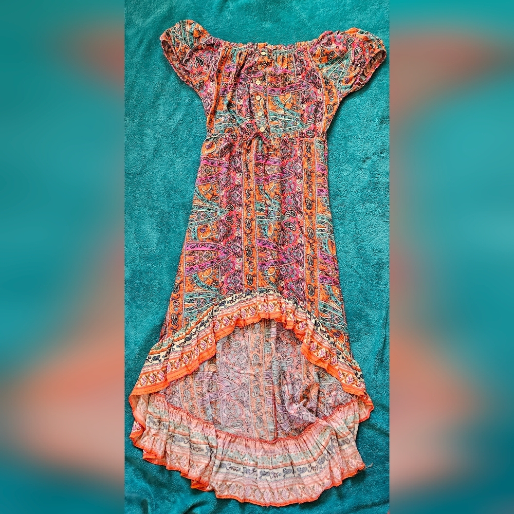 New Look Multicolor Paisley Dress